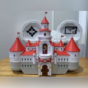 Red and White Castle Playset